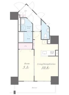 ROOTs Bunkyo Otowa【10階】の間取り