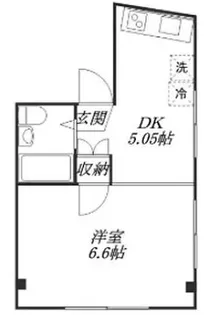 ハウス88【3階】の間取り