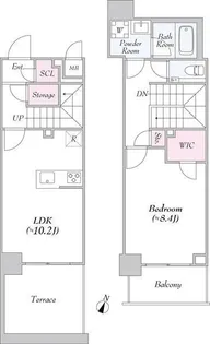URBANLINK護国寺の間取り
