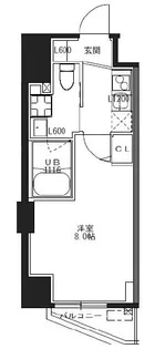 1Kの間取り画像