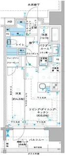 オーパスレジデンス中板橋【5階】の間取り