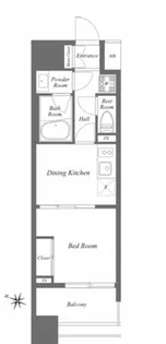 ブランシエスタ雑司が谷【12階】の間取り