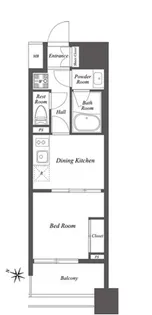 ブランシエスタ雑司が谷【14階】の間取り