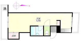 メゾン・エーグレット【2階】の間取り