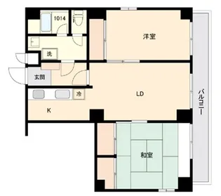 日神パレステージ東長崎【4階】の間取り