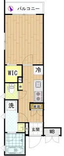 アリーチェ新江古田【1階】の間取り