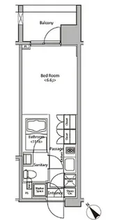 カスタリア大塚 【11階】の間取り