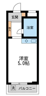 ジョイフル池袋西【2階】の間取り