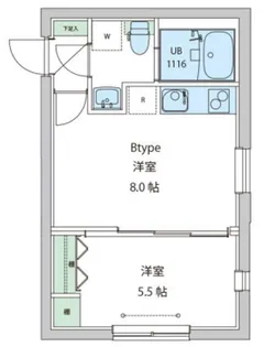 レオーネ早稲田【1階】の間取り