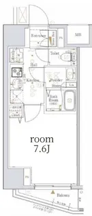 KNOTS大山【2階】の間取り