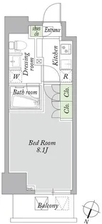アーバンパーク西巣鴨WEST【2階】の間取り