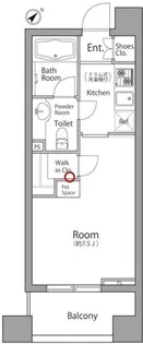 レジディア池袋ウエスト【10階】の間取り