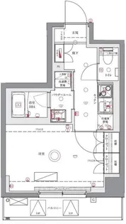 ユリカロゼAZ上板橋【4階】の間取り