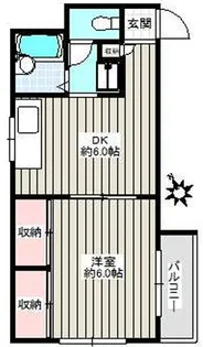 ハウゼ井上【3階】の間取り