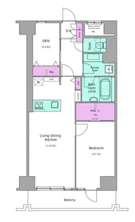 レジディア目白【2階】の間取り