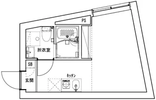 Ludens椎名町【3階】の間取り