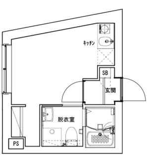 Ludens椎名町【4階】の間取り