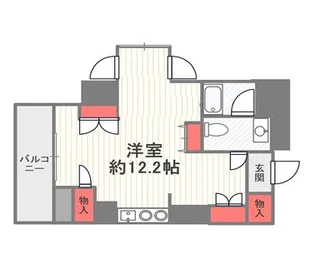 朝日メトロステージ【9階】の間取り