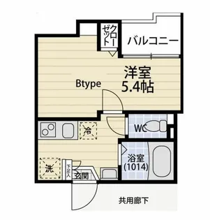 IX中板橋【2階】の間取り