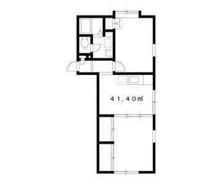 ジュネス小日向【1階】の間取り