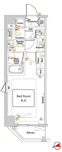 DIPS大山東町2【4階】の間取り