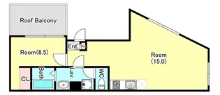 パレス池袋本町【5階】の間取り