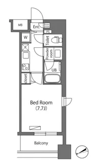 エミリブ練馬【14階】の間取り