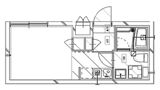プティレスト中板橋【3階】の間取り
