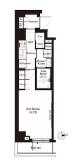 アーバンパーク江古田の森【4階】の間取り