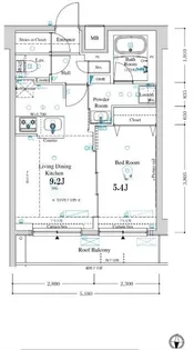 アークマーク池袋本町【4階】の間取り