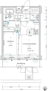 アークマーク池袋本町【4階】の間取り