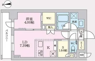 タスキプライムテラス後楽園【5階】の間取り
