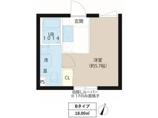 レピュア東十条駅前レジデンス【4階】の間取り