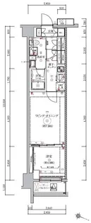 ベルシード板橋本町プレミアⅡ【8階】の間取り