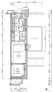 ベルシード板橋本町プレミアⅡ【8階】の間取り