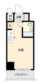 ONE ROOF FLAT NISHIWASEDA【8階】の間取り