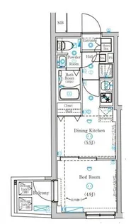 Mind Higashijujo【2階】の間取り