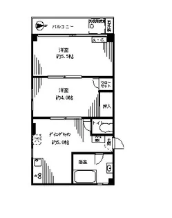 新星ビル【3階】の間取り