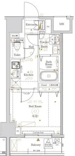 KNOTS大山【2階】の間取り