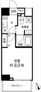 DeLCCS IKEBUKURO【4階】の間取り
