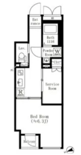 CREATIF池袋本町【5階】の間取り