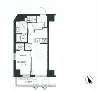 フ・レ・ン・シ・ア・文・京・関・口【6階】の間取り