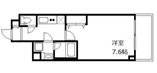 アンベリール大山WEST【3階】の間取り