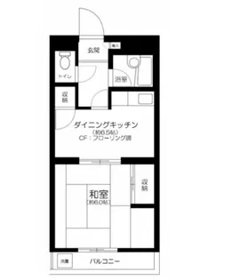 ハイツいづみ【1階】の間取り