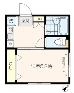 パークヴィラ城北【3階】の間取り