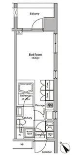 カスタリア大塚 【4階】の間取り