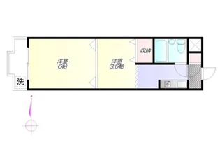 コープオリンピアⅢ【4階】の間取り