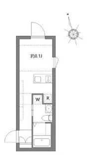 アピチェ板橋本町【4階】の間取り