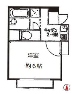 目白ハイム【2階】の間取り