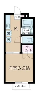 メゾンシーマ【2階】の間取り